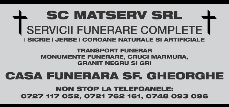 CASA FUNERARĂ SF GHEORGHE 