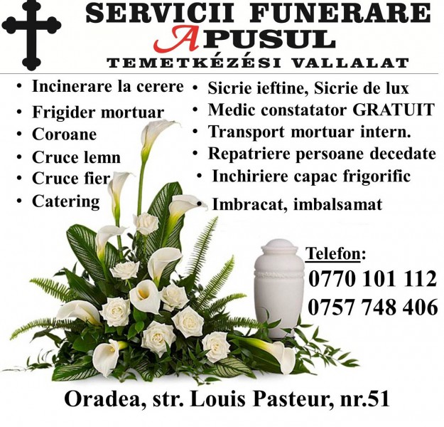 Servicii Funerare Apusul Oradea