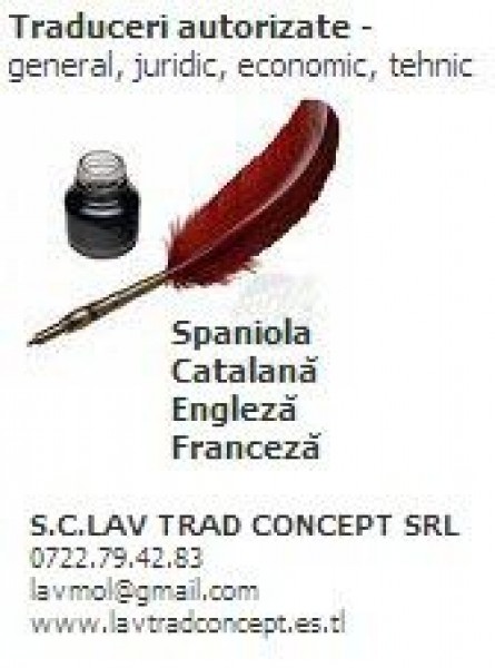 Traduceri Acte Spaniolă, Franceză, Engleză, Catalană 